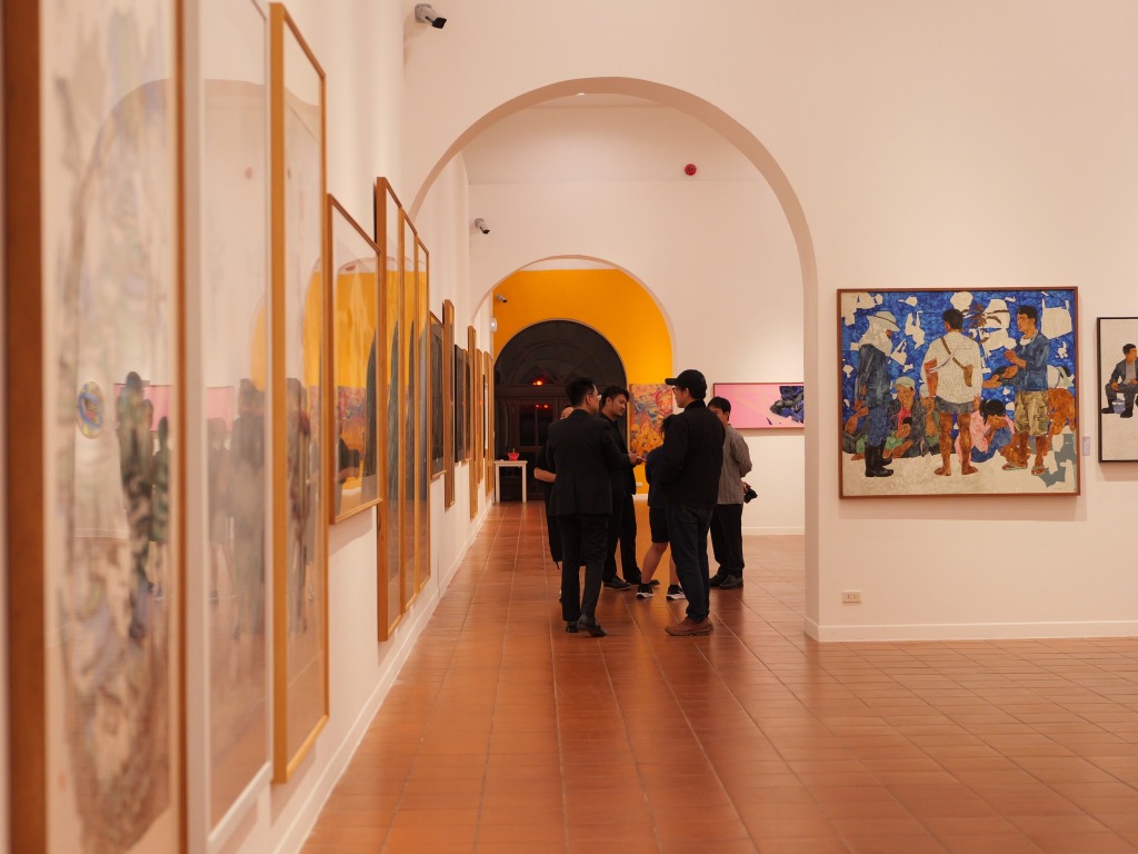 第一届“泰中艺术纽带”美术展：庆祝泰中建交50周年 - 1