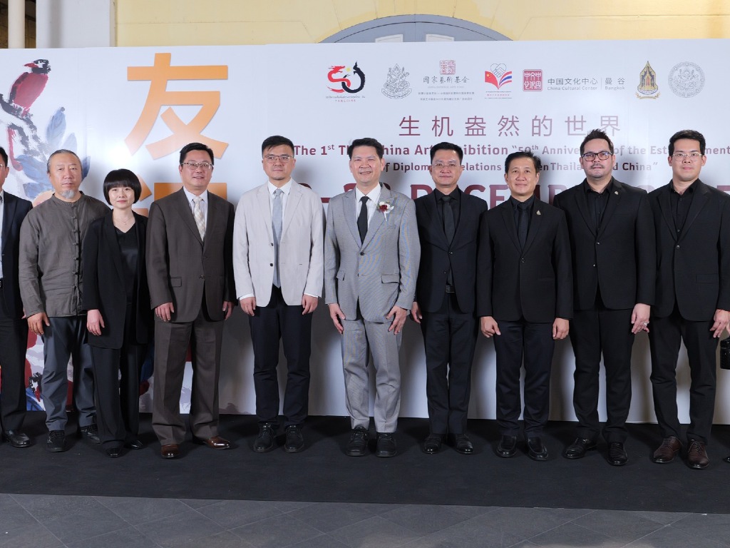 第一届“泰中艺术纽带”美术展：庆祝泰中建交50周年 - 10