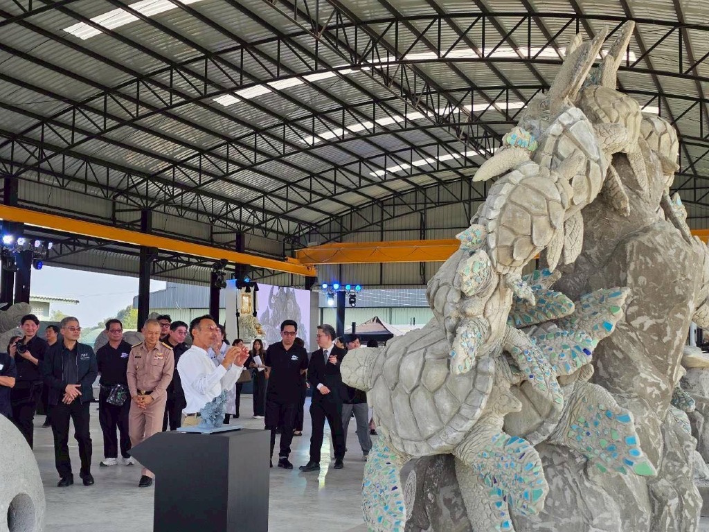 泰国艺术大学联合 PTT 勘探生产公司 (PTTEP) 启动“Ocean for Life”海底雕塑项目，助力涛岛生态旅游 - 2