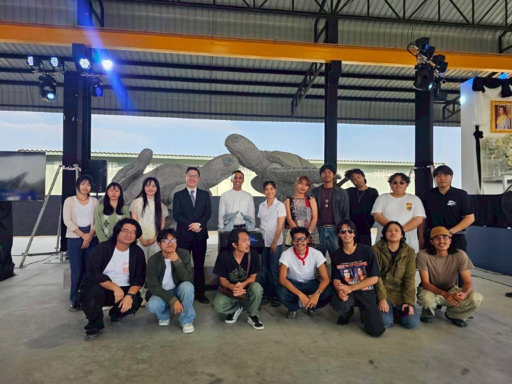 泰国艺术大学联合 PTT 勘探生产公司 (PTTEP) 启动“Ocean for Life”海底雕塑项目，助力涛岛生态旅游 - 7